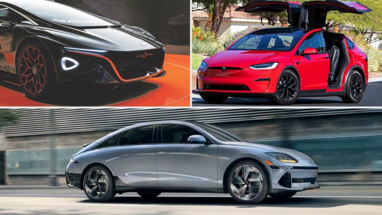 Top 10 Amazing Electric Cars With Futuristic Design of 2023