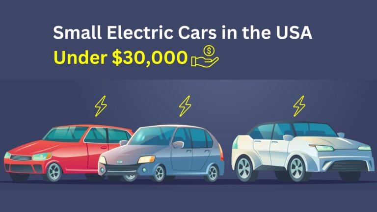 Cheapest Mini Electric Cars in USA Under $30,000
