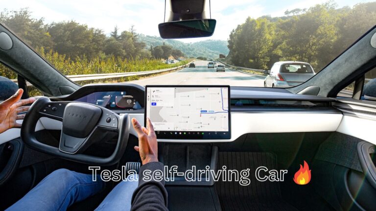 Tesla self-driving Car video | How to use Tesla Autopilot Mode