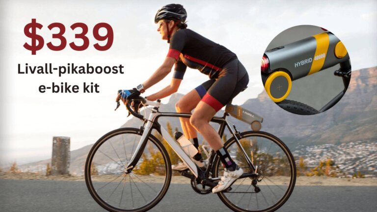 Livall-pikaboost e-bike Conversion kit Cost & features