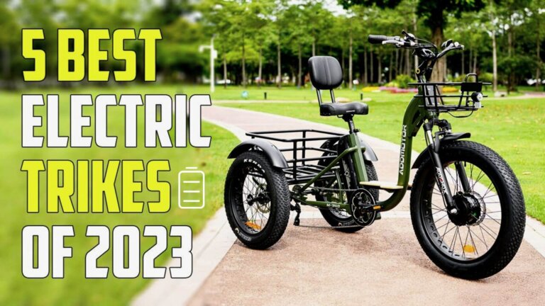 5 Best 3-wheel Electric Trike of 2023 (adults)